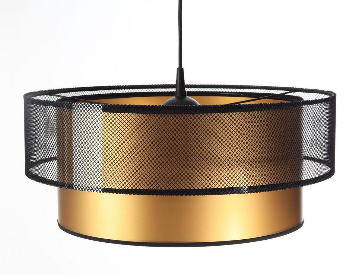 HÄNGELEUCHTE Gold 60/20 cm - Goldfarben, Kunststoff (60/1/20cm) - ONZENO