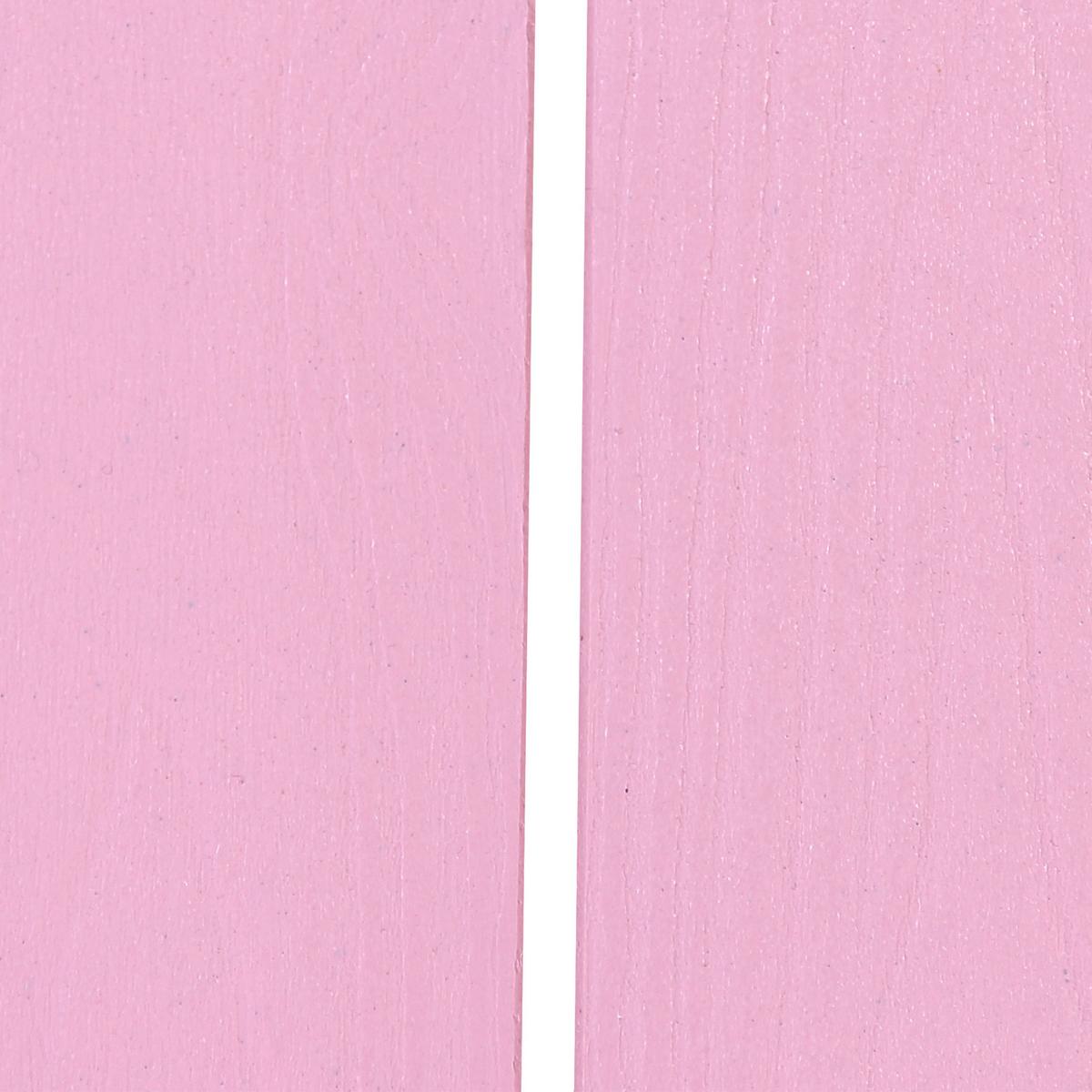 GARTEN-SCHAUKELSTUHL Rosa Adirondack - Pink, Kunststoff (52/67/68cm) - Beliani