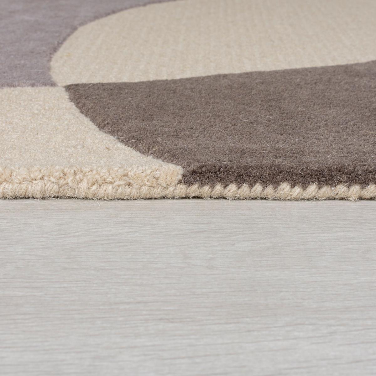 TEPPICH aus Wolle AIRE in Ocker, abstrakt, 200 x 290 cm - Gelb, Textil (290/200cm) - KADIMA DESIGN