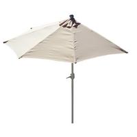 SONNENSCHIRM Cremeweiß - Weiß, Textil (285/145cm) - MCW