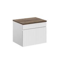WASCHTISCHUNTERSCHRANK 60cm Zelie Weiß - Weiß, Holzwerkstoff (60/48/46cm) - Petits-meubles