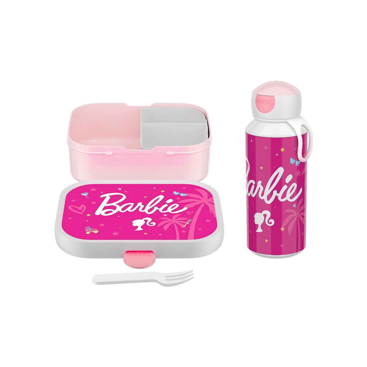 LUNCHSET Campus Barbie 2-tlg. - Pink, Kunststoff (7.5/18.8/20.5cm) - Mepal