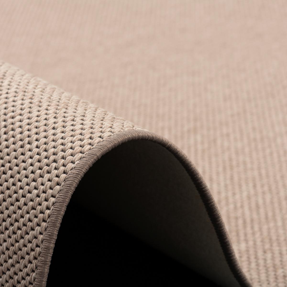 FLACHGEWEBE NATUR TEPPICH BENTZON - Cognac, Textil (100/400cm) - Snapstyle