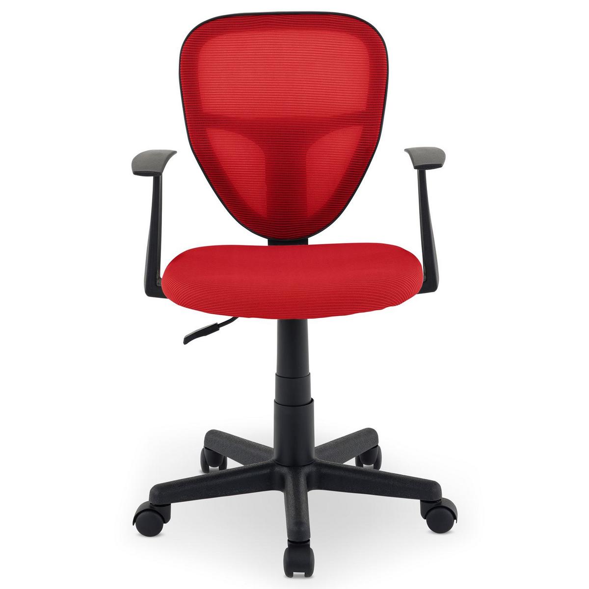 KINDERDREHSTUHL STUDIO rot - Rot, Textil (53/92/52cm) - IDIMEX