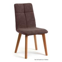 ESSZIMMERSTUHL (6er-Set) Dillian 47x92x60 Eiche geölt/Braun - Eichefarben/Braun, Kunststoff (60/92/47cm) - 58aufmkessel