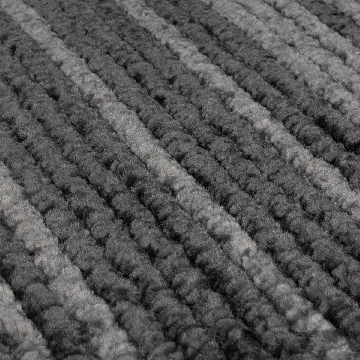 TEPPICH BREDE, gestreift, Anthrazit, 200 x 300 cm - Anthrazit, Textil (200/300cm) - KADIMA DESIGN