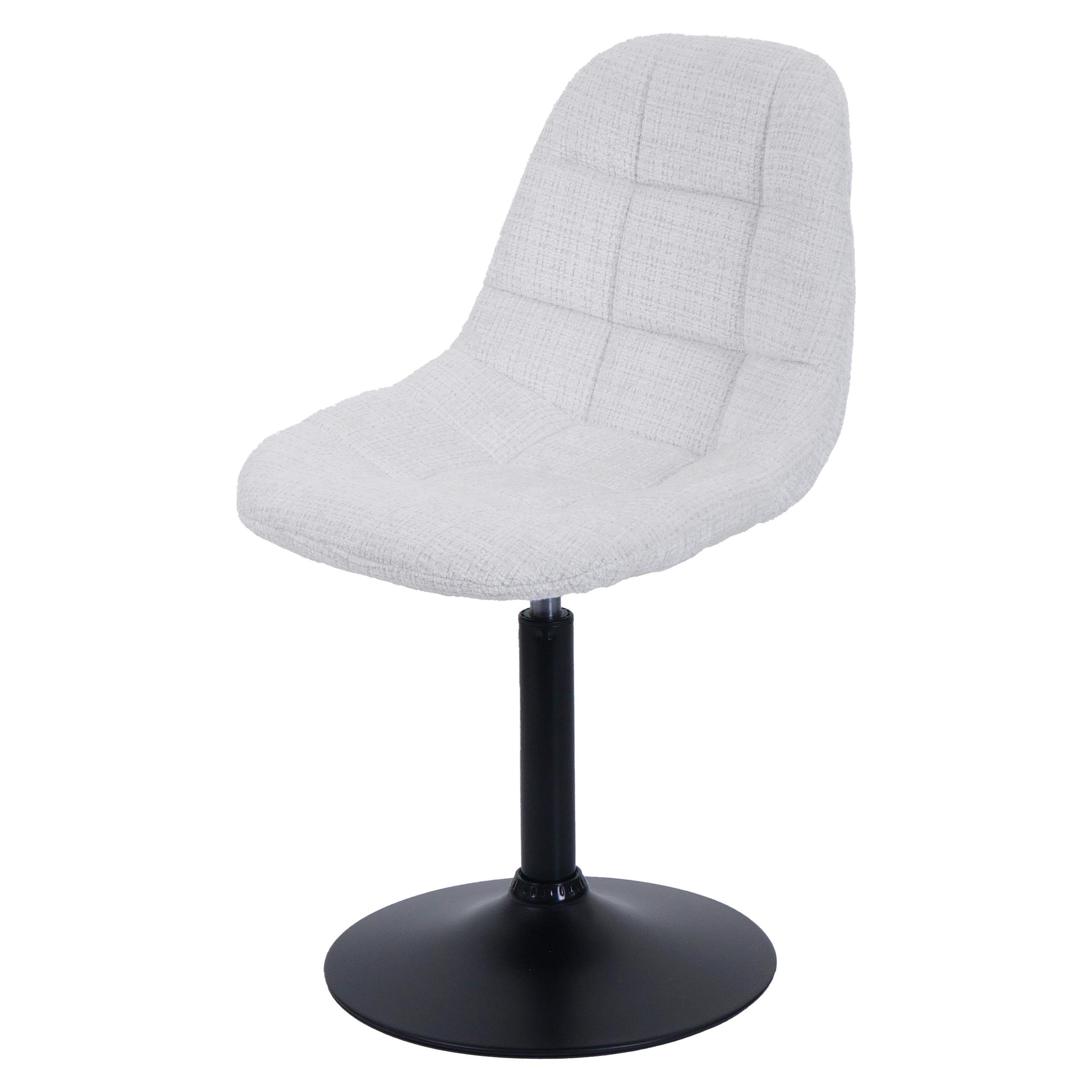 ESSZIMMERSTUHL Cremeweiß - Creme/Weiß, Textil (47/83/43cm) - MCW