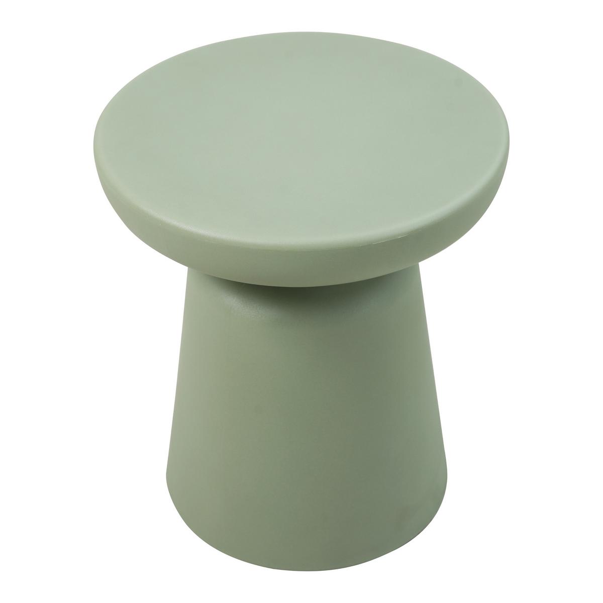 BEISTELLTISCH Posio - Grün, Kunststoff (40/40/44cm) - [en.casa]