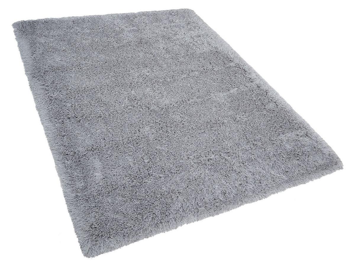 SHAGGY-TEPPICH Cide 230/160 cm - Grau, Kunststoff (160/230cm) - Beliani