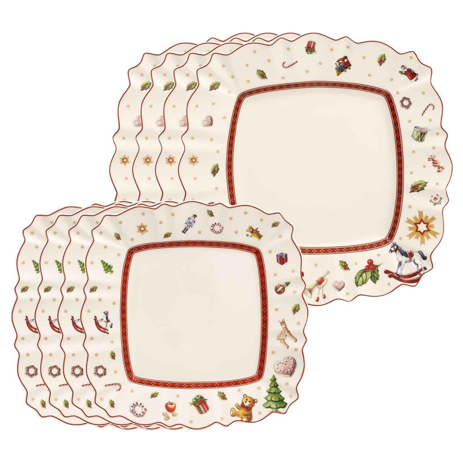 TAFELSERVICE Toy's Delight weiß 8-tlg. - Weiß, Keramik (2/2/2cm) - Villeroy & Boch