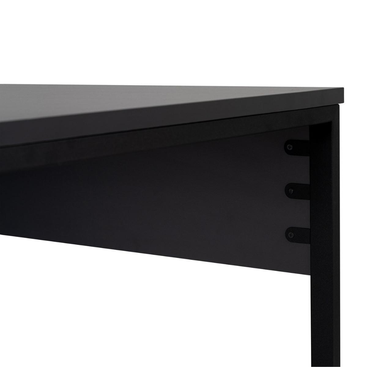 DOPPELSCHREIBTISCH - twin 240/60/74 cm - Anthrazit, Holzwerkstoff (71/60/74cm) - Calicosy
