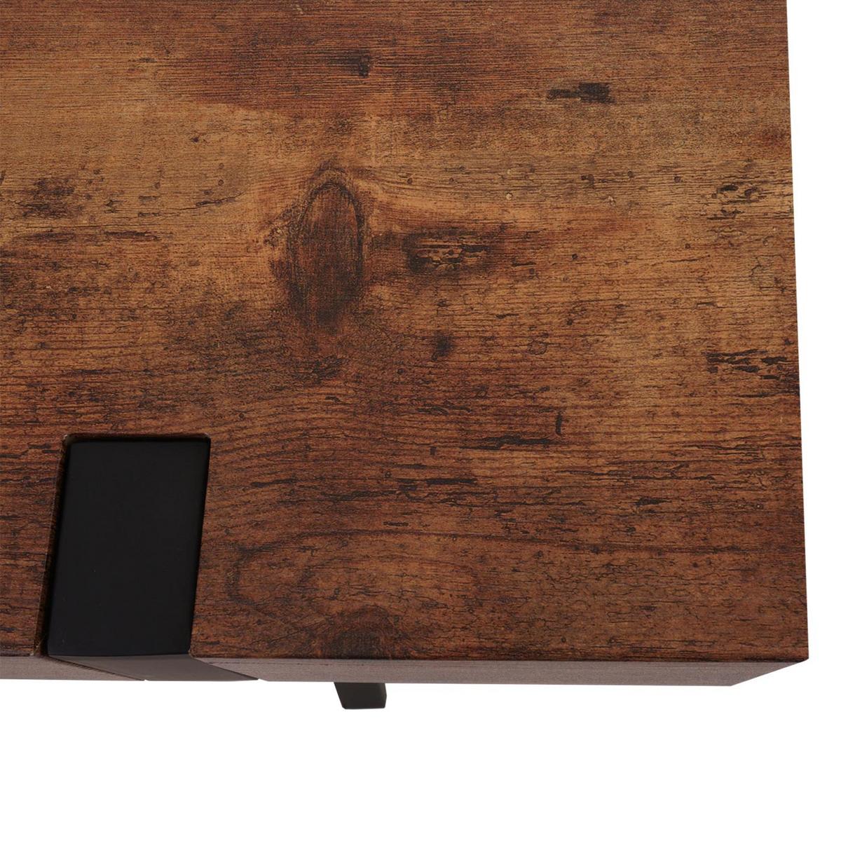 KONSOLENTISCH eckig Braun - Braun, Holz (40/100/75cm) - MCW