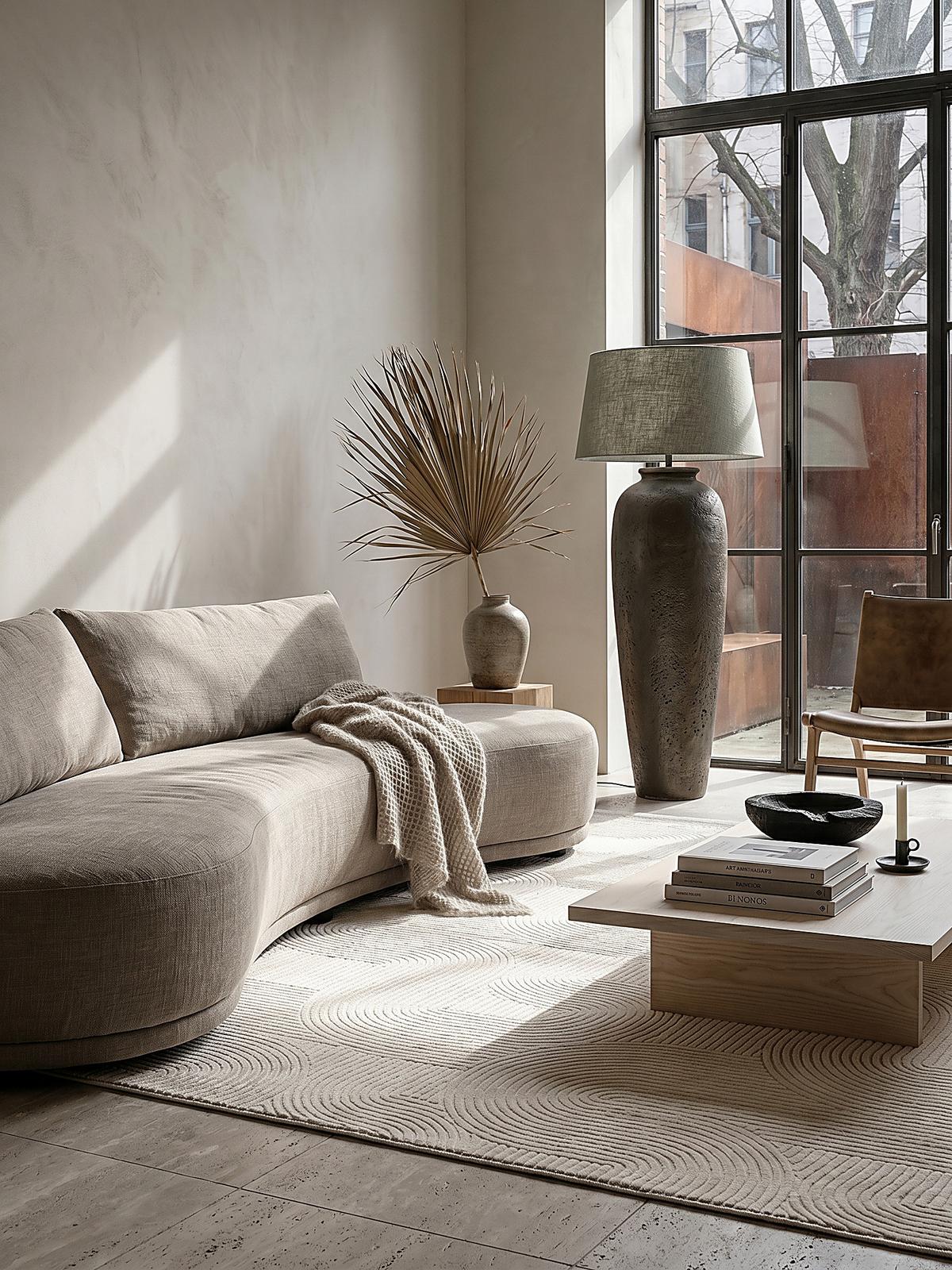KURZFLORTEPPICH Antirutsch Geometrisch DALAR Polypropylen Creme 140 x 200 cm - Beige, Textil (140/200cm) - KADIMA DESIGN