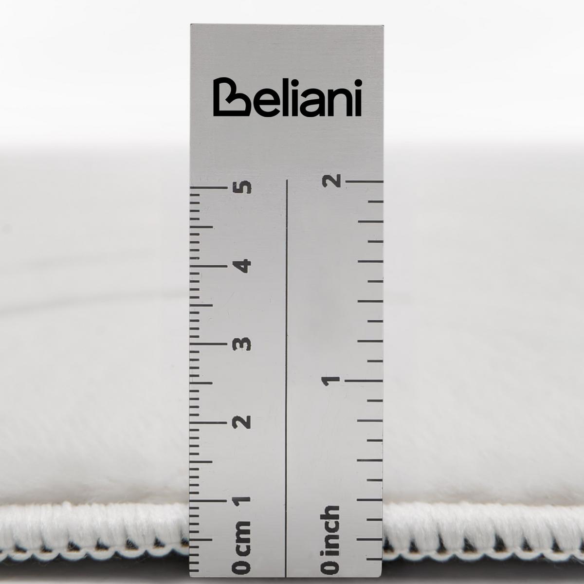 KUNSTFELLTEPPICH Cremeweiß 160/160 cm Ontake - Creme/Weiß, Kunststoff (160/160cm) - Beliani