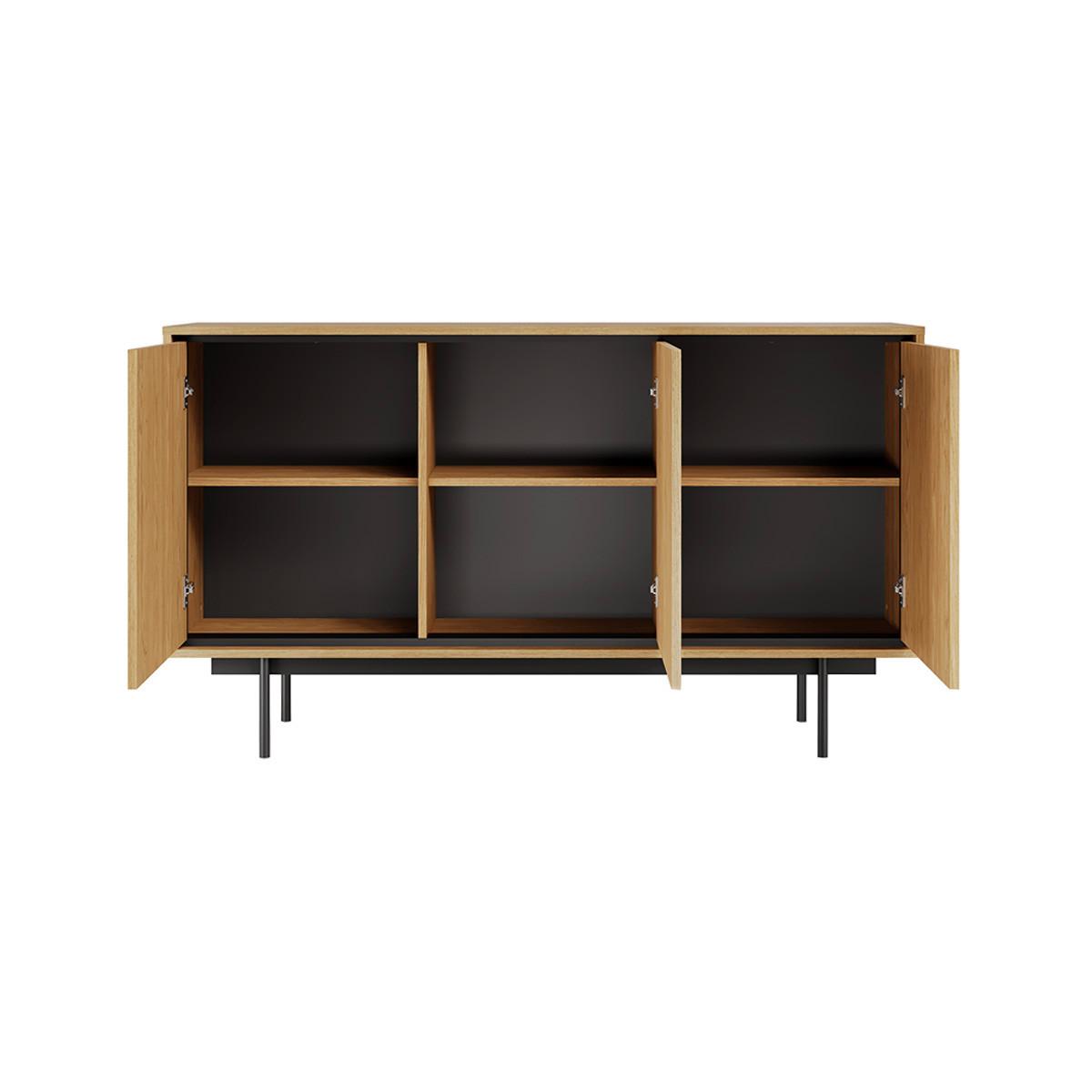 SIDEBOARD Vidia Holz - Braun, Holzwerkstoff (149.6/85/38cm) - Petits-meubles