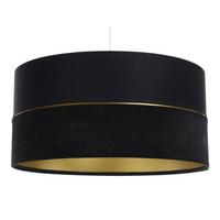 HÄNGELEUCHTE Gold 40/20 cm - Goldfarben/Schwarz, Kunststoff (40/0.6/20cm) - ONZENO