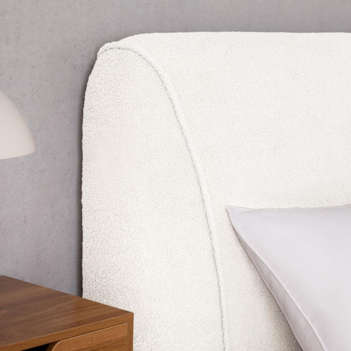 POLSTERBETT PATERNA 180X200 CM - Weiß, Textil (180/200cm) - IDIMEX