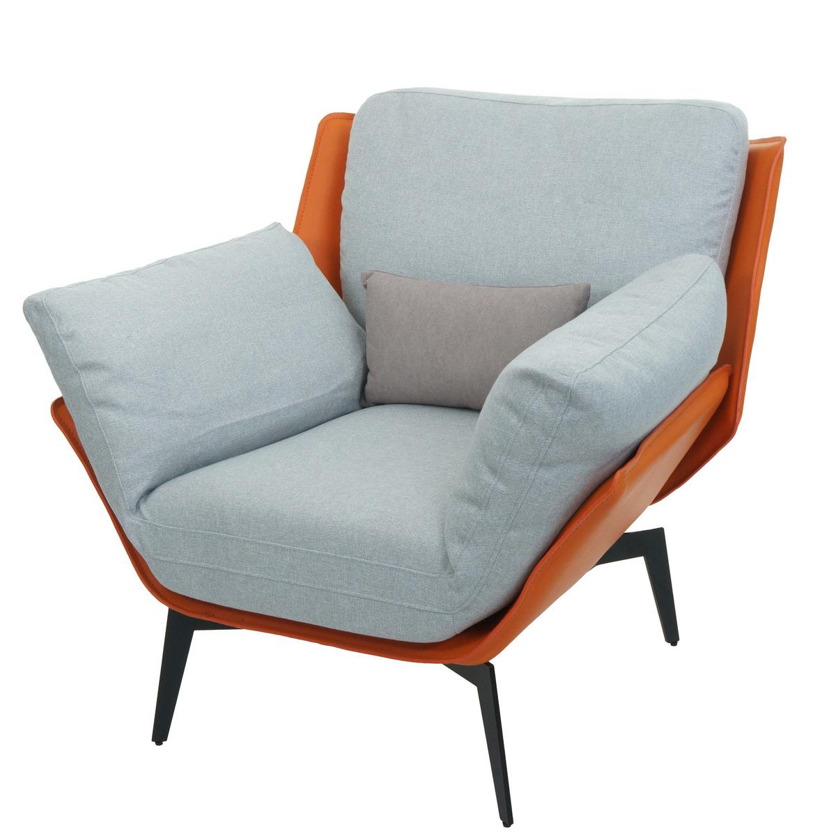 SESSEL Orange - Orange, Textil (86/81/86cm) - MCW