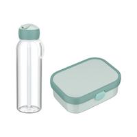 LUNCHSET Campus Cool Mint 2-tlg. - Mintgrün, Kunststoff (2/2/2cm) - Mepal