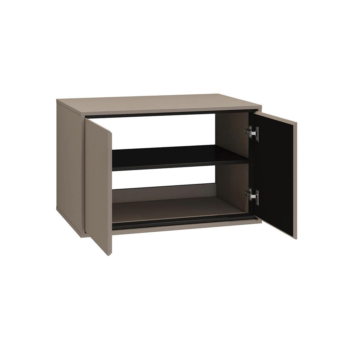 WASCHTISCHUNTERSCHRANK 78cm Sophéa Taupe - Taupe, Holzwerkstoff (78/50.8/48cm) - Petits-meubles