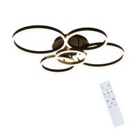 LED-DECKENLEUCHTE Lenci 75/94/15.5cm - Goldfarben, Metall (94/75/15.5cm) - Nettlife