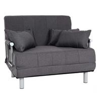 SCHLAFSESSEL Grau - Grau, Textil (105/80/186cm) - MCW