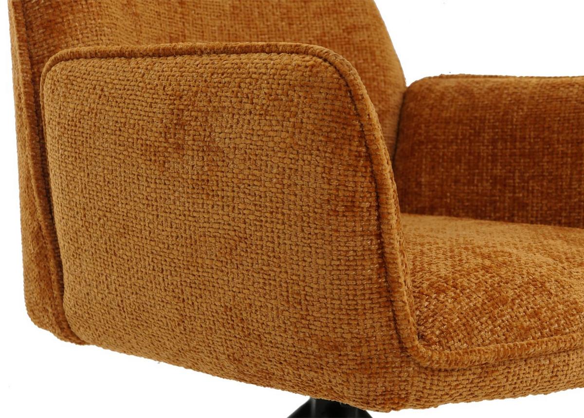 ESSZIMMERSTUHL Gelb, Schwarz - Currygelb/Gelb, Textil (60/86/60cm) - MCW