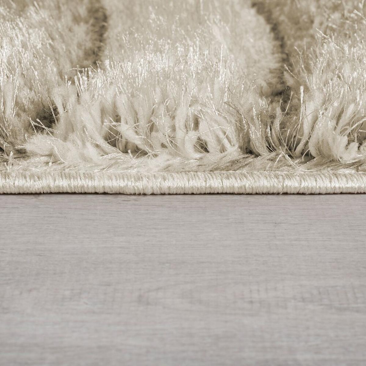 TEPPICH NADD, abstrakt, Natur, 200 x 290 cm - Beige, Textil (200/290cm) - KADIMA DESIGN