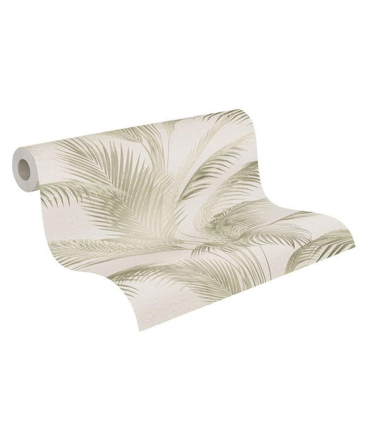 VLIESTAPETE Grün 53/1005 cm - Grün, Textil (53/1cm) - KUNSTLOFT