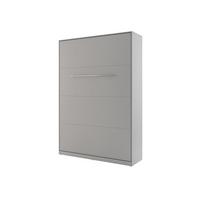 SCHRANKBETT Concept Pro I Vertical - Grau, Holzwerkstoff (140/200cm) - MIRJAN24