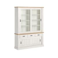VITRINE VINCI Andersen Kiefer / Wotan Eiche - Eichefarben, Holzwerkstoff (150/204/40cm) - Lookway