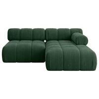 ECKSOFA modulares Sofa Razon-L1 - 190x160x70 cm Grün Cord - Grün, Holzwerkstoff/Textil (190/160cm) - ALTDECOR
