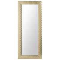 WANDSPIEGEL gold rechteckig 50/130 cm Antibes - Goldfarben, Kunststoff (50/130/3cm) - Beliani