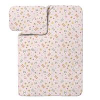 BABY Bambus-Bettwäsche Candycute - Rosa, Textil (100/135cm) - waldin