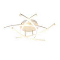LED-DECKENLEUCHTE Mack 52/52/13cm - Weiß, Metall (52/52/13cm) - Nettlife