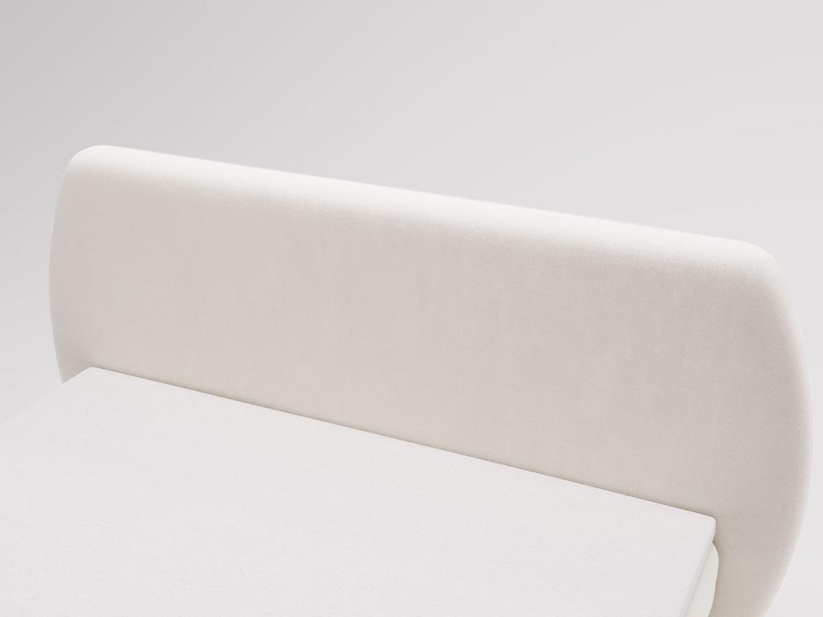 BOXBETT Bogota 160x200 Creme - Creme, Holz/Textil (160/200cm) - Graingold