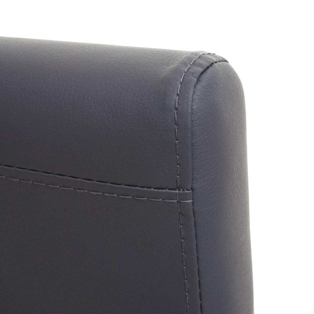 ESSZIMMERSTUHL Grau, Dunkelbraun 4er-Set - Dunkelbraun/Grau, Textil (43/90/56cm) - MCW