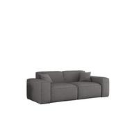 SOFA 2-sitzer Celes Premium In Artico - Grau, Holzwerkstoff/Textil (182/73/90cm) - Fun Möbel