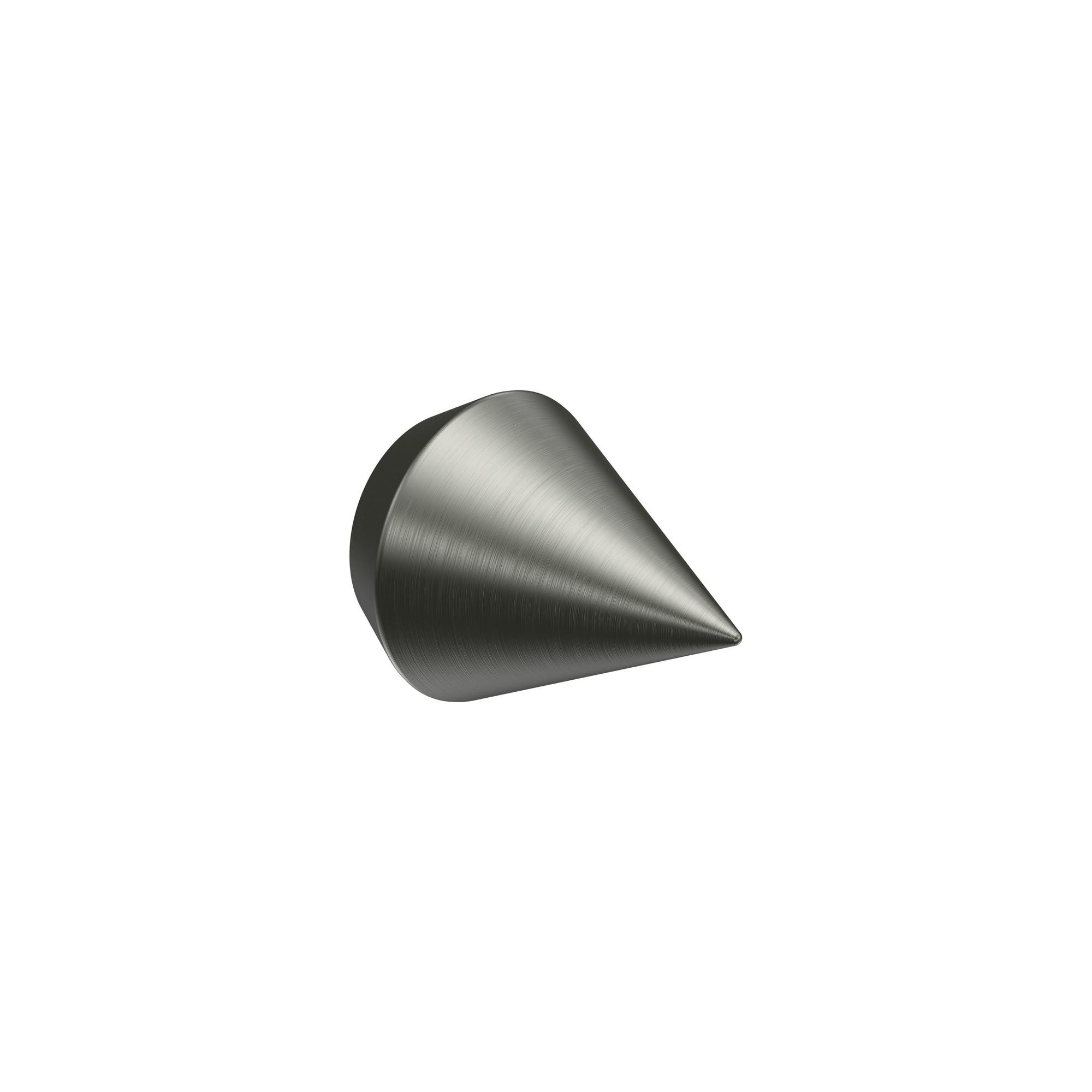 ENDSTÜCKE FÜR GARDINENSTANGEN 20 mm Ø, Sirius Edelstahl, Packung 2 Stück - Edelstahlfarben, Metall (4.1/3.3/3.3cm) - INTERDECO