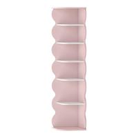 KINDERSCHUHREGAL Vestnes - Pink/Weiß, Holzwerkstoff (27/108/27cm) - [en.casa]