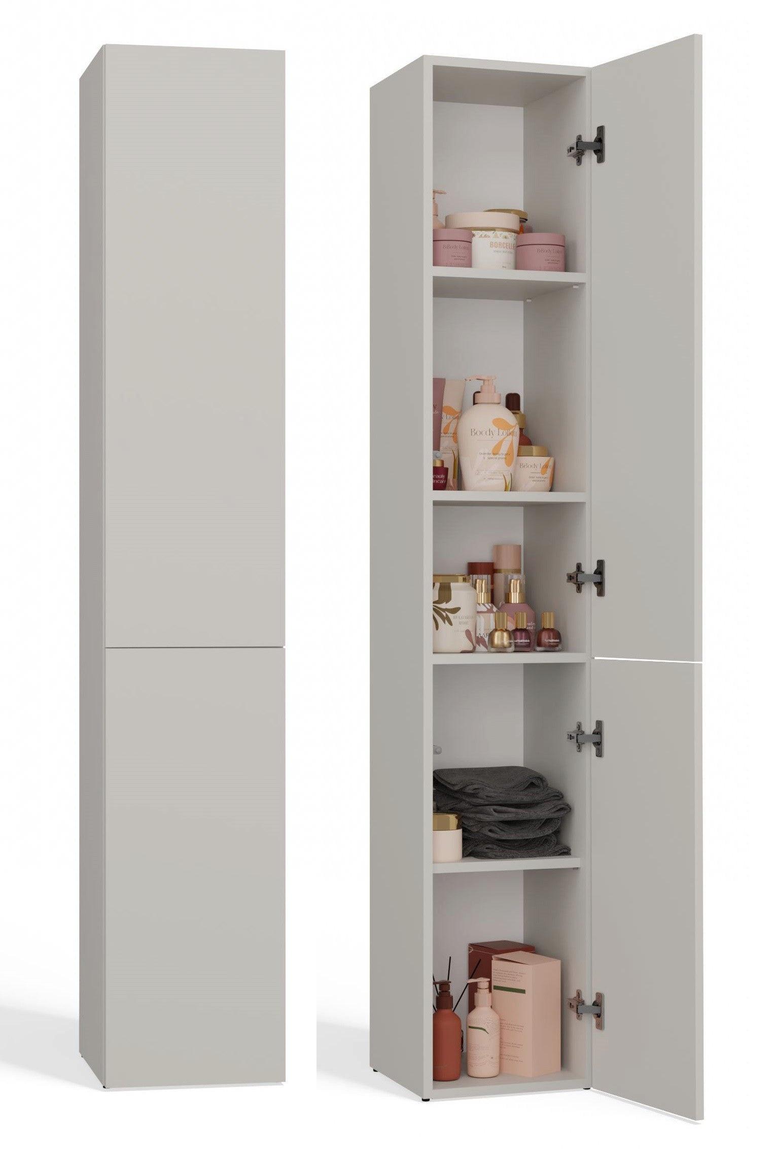 BADEZIMMERSCHRANK Kaschmir 31/174/30 - Kaschmir, Holzwerkstoff (31/174/30cm) - RAUMHIRSCH FURNITURE