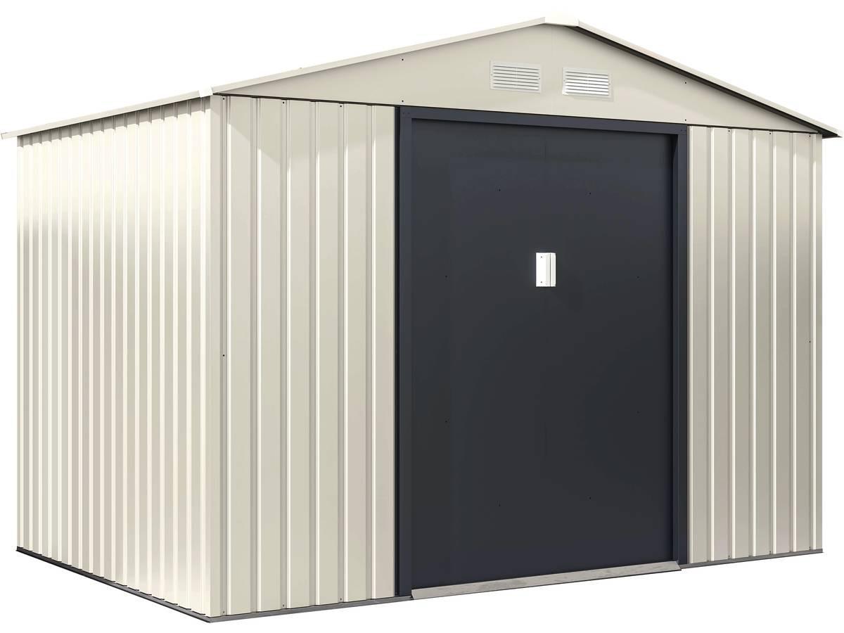 METALL-GARTENHAUS nebraska beige - Beige, Metall (277/202/191cm) - Habitat Garten