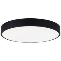 DECKENLEUCHTE Filiz G80821/76 - Schwarz, Metall (49/49/8cm) - Brilliant