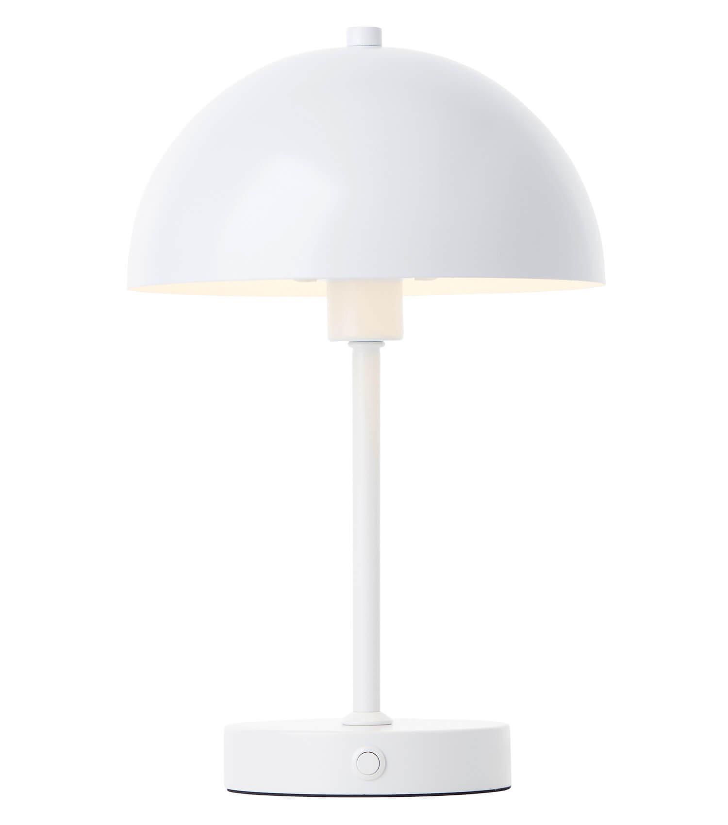 TISCHLAMPE KABELLOS Der Leuchtturm - Weiß, Metall (20/20/31.5cm) - Mokebo