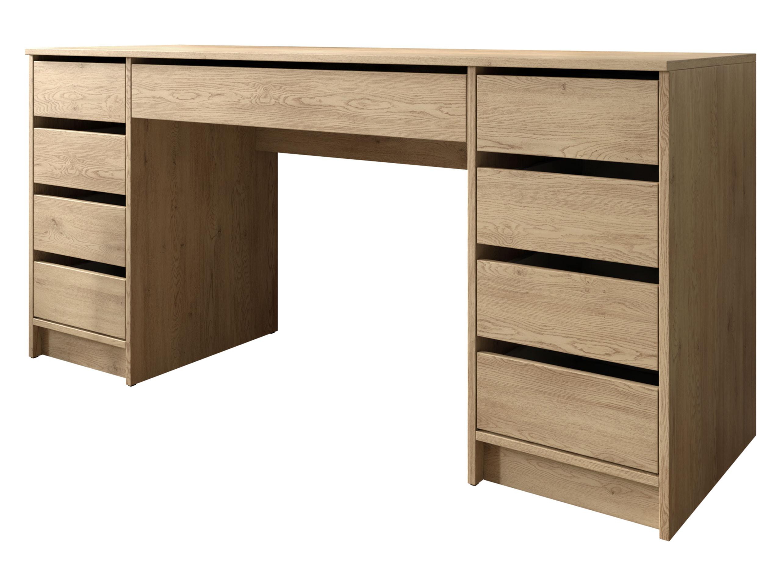 SCHREIBTISCH Ada Bis - Naturfarben, Holzwerkstoff (154/55/76cm) - MIRJAN24