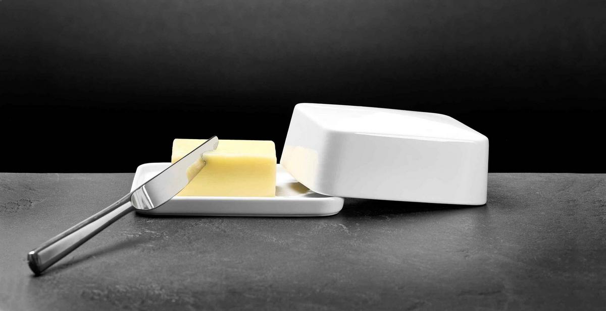 BUTTERDOSE Skagen weiß 16 x 12 cm - Weiß, Keramik (12/6.5/16cm) - Ritzenhoff Breker
