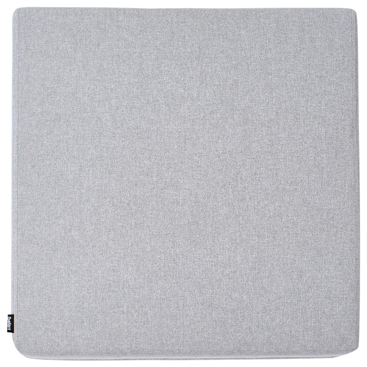SESSEL Hellgrau Saturnia - Hellgrau, Kunststoff (68/78/68cm) - Beliani