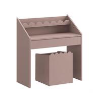SCHREIBTISCH Book Nook Rose - Pink, Holzwerkstoff (71/76/33cm) - Petits-meubles