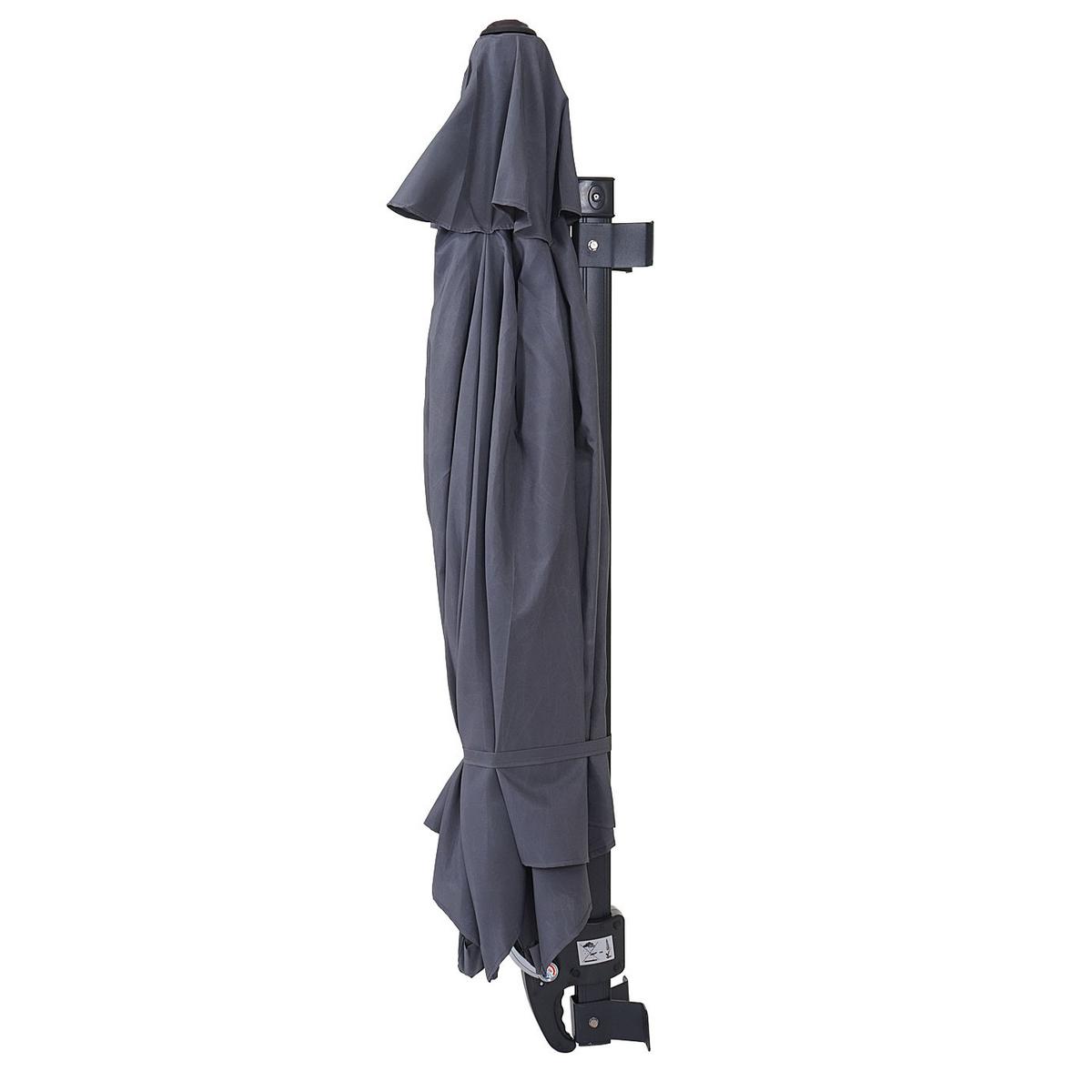 WANDSCHIRM Grau - Grau, Textil (300/280cm) - MCW