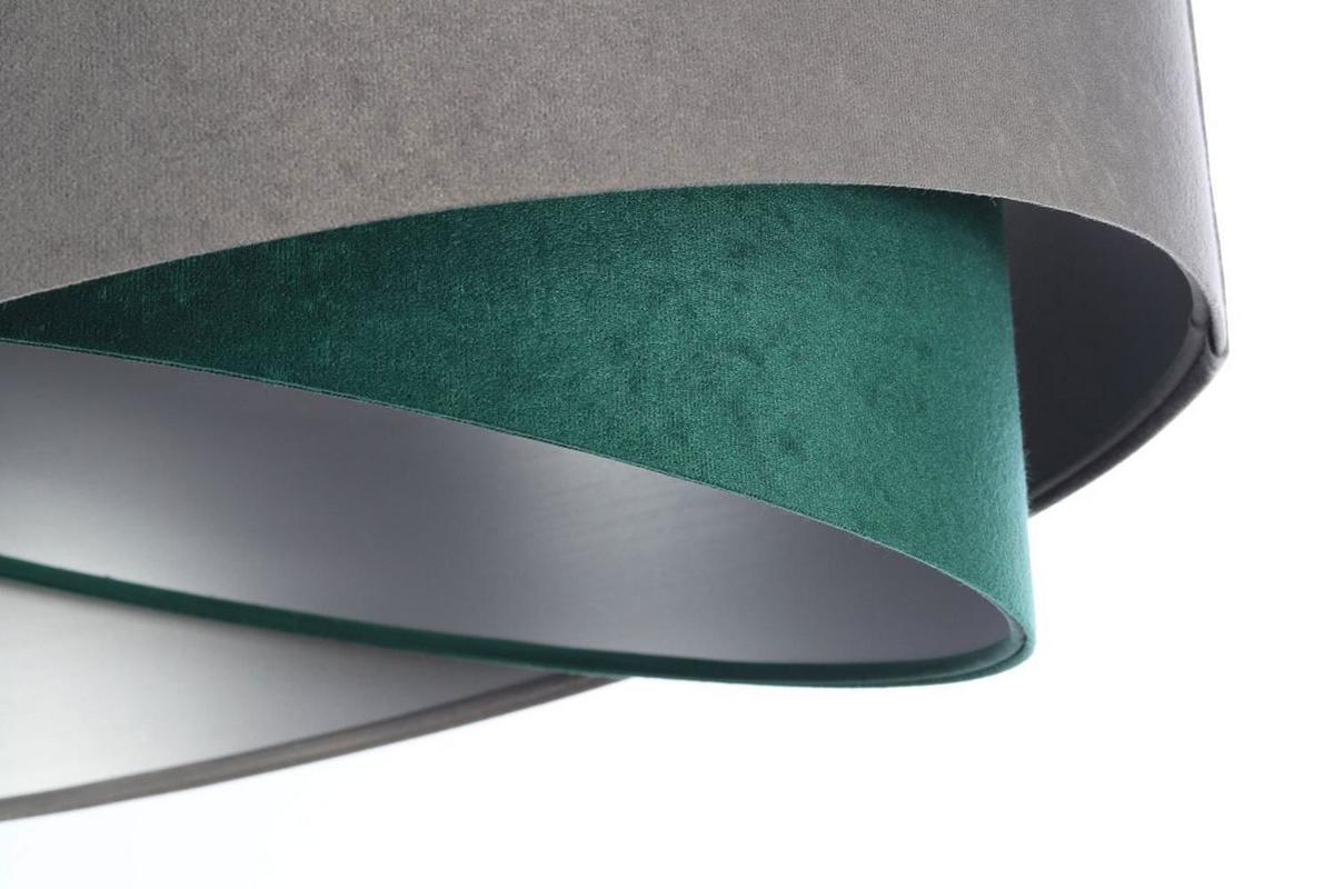 HÄNGELEUCHTE Grau 50/23 cm - Grün, Kunststoff (50/1/23cm) - ONZENO